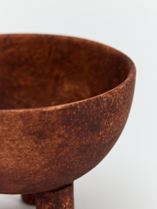 блюдо декоративное из керамики от бренда sela вид слева