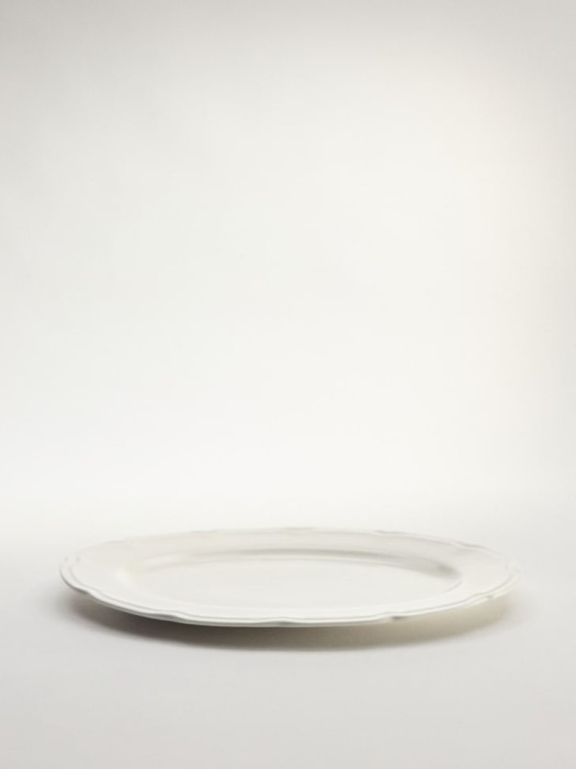 блюдо сервировочное из костяного фарфора по цене 1499 руб вид справа