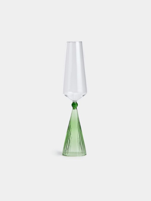 бокал из стекла с цветной ножкой 4620544110490 фотография