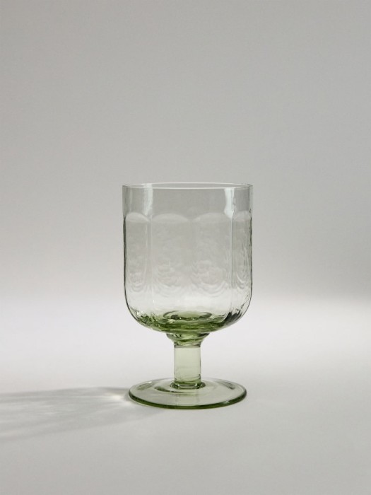бокал из стекла с рельефным узором 4610517247995 фотография