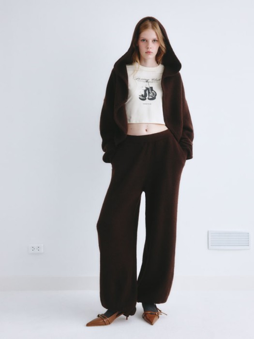 болеро с капюшоном из линейки  young от бренда sela вид слева