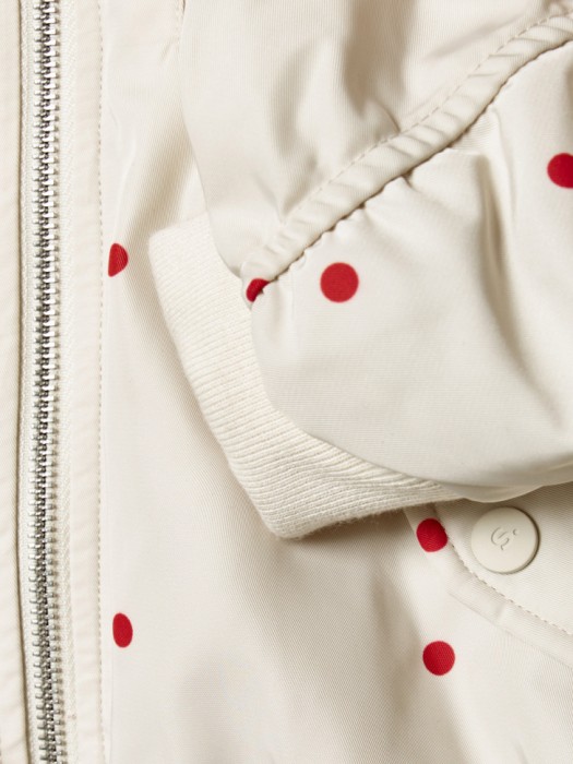 бомбер оверсайз для девочек универсального стиля с лицевой стороны