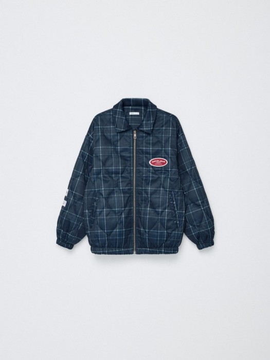 бомбер оверсайз с отложным воротником для девочек из льна спереди