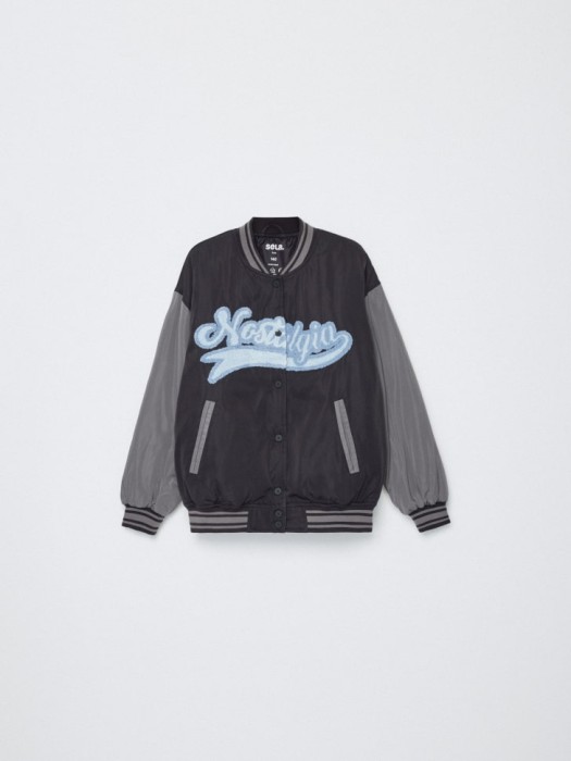 бомбер в стиле преппи детский по цене 1599 руб вид справа