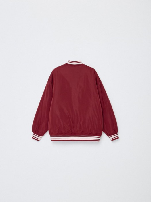бомбер в стиле преппи детский из россии вид сбоку