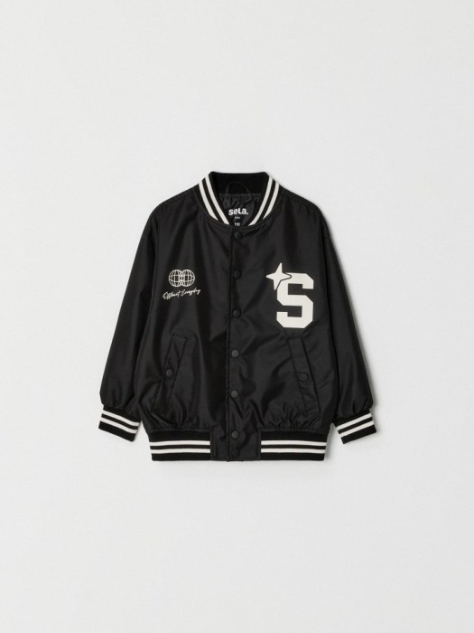 бомбер в стиле преппи детский по цене 1999 руб вид справа