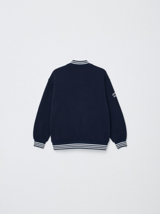 бомбер в стиле преппи детский из россии вид сбоку