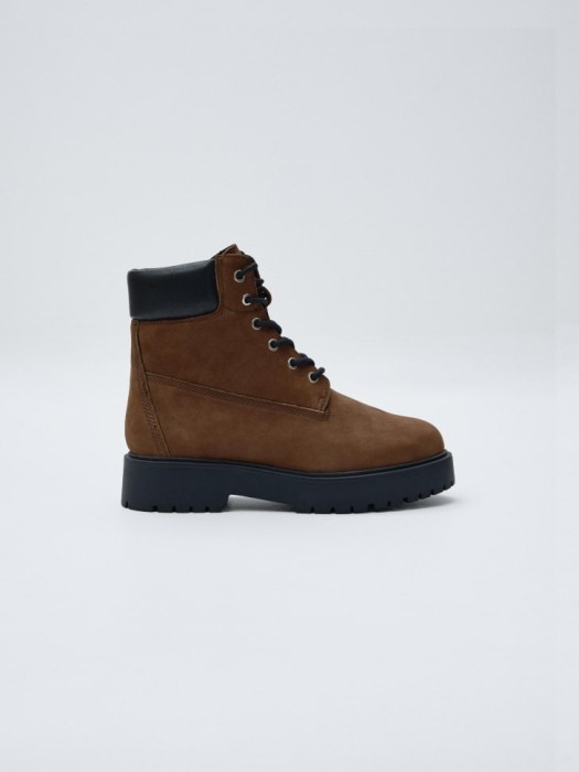 ботинки из натурального нубука 4610517255747 фотография