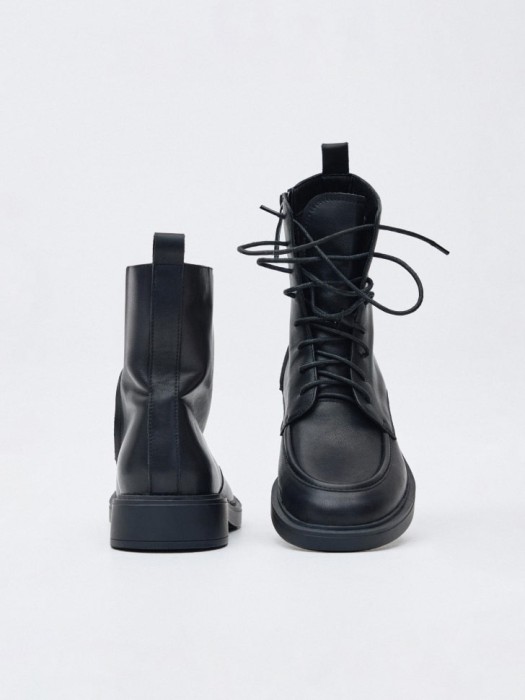 ботинки из натуральной кожи на шнуровке 4680798546544 фотография