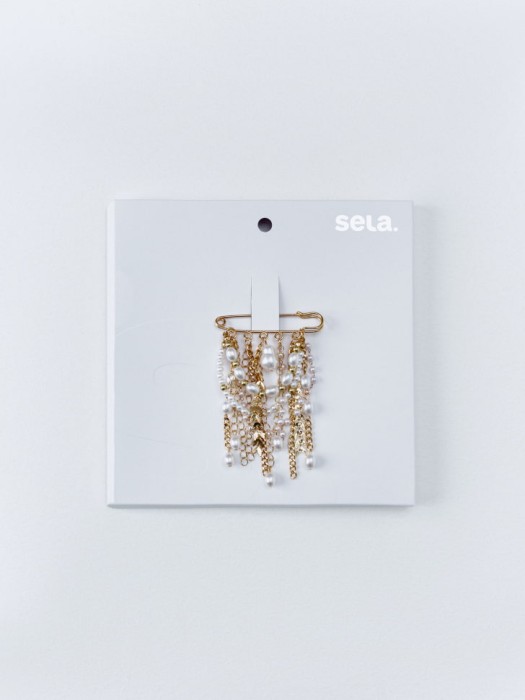 брошь-булавка с подвесками по цене 999 руб вид справа