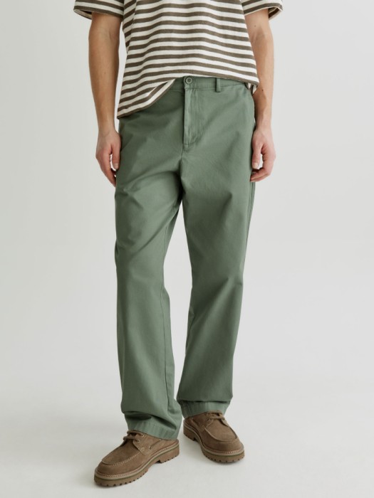 брюки чиносы со средней посадкой от бренда sela вид слева