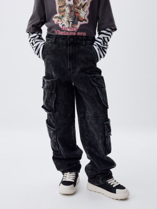 брюки джинсовые для девочек 4680704040418 фотография