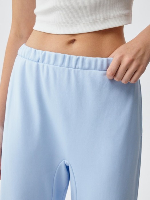 брюки из футера из россии вид сбоку