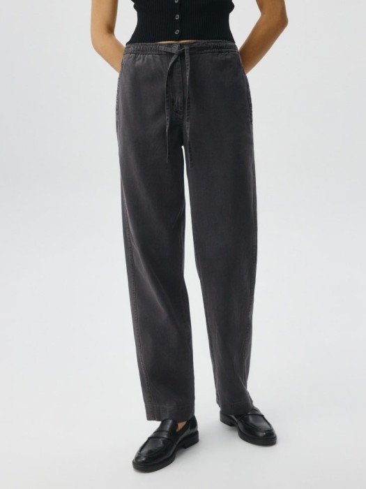 брюки из смесового тенселя 4680798090207 фотография