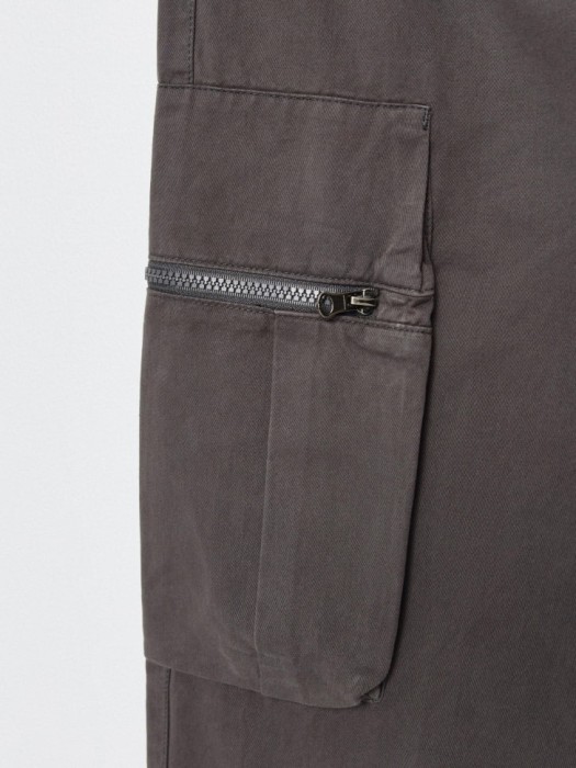 брюки карго для мальчиков из хлопка спереди