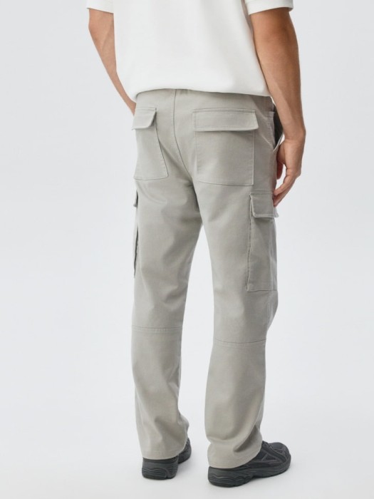 брюки карго из смесового хлопка по цене 2299 руб вид справа