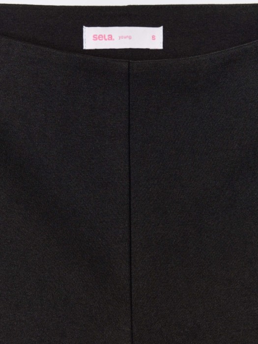 брюки клеш из линейки  young из вискозы спереди