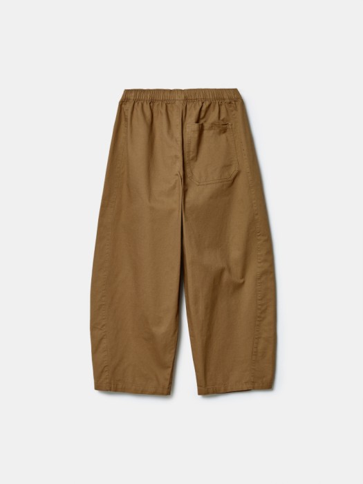 брюки о-силуэта из твила для девочек по цене 2599 руб вид справа