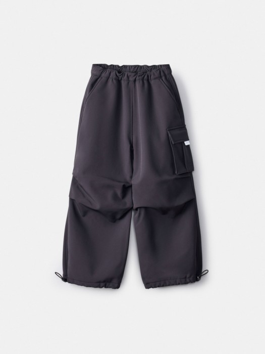 брюки-парашюты из softshell на флисе для мальчиков по цене 2299 руб вид справа