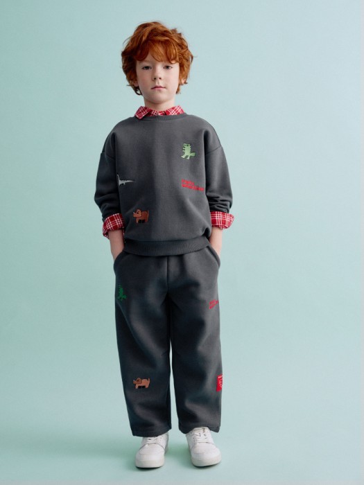 брюки с вышивкой для мальчиков 4680798788838 фотография