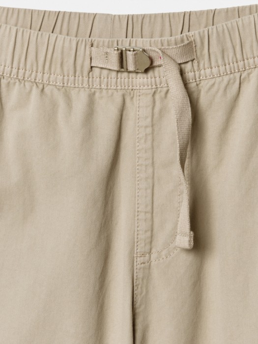 брюки-трансформеры для мальчиков из хлопка спереди