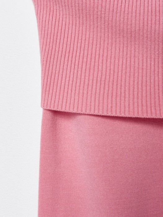 брюки вязаные с баской из линейки  young от 16 до 18 лет с изнаночной стороны