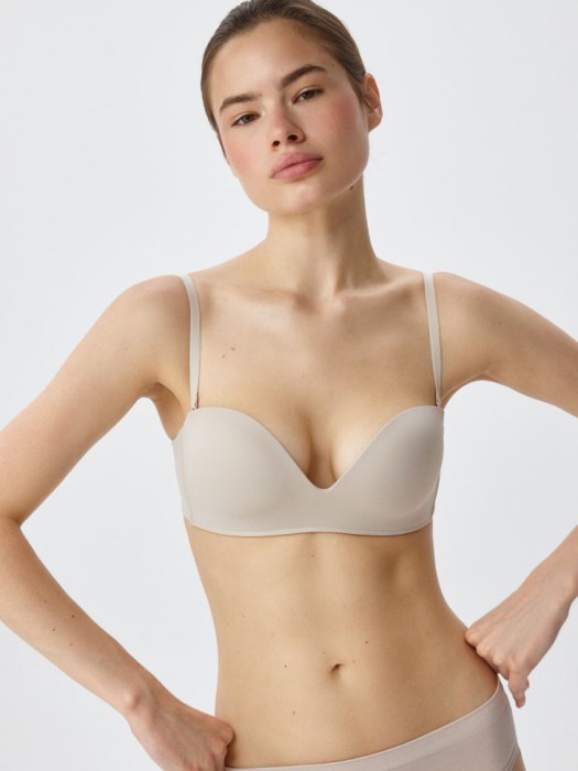 бюстгальтер-балконет от бренда sela вид слева