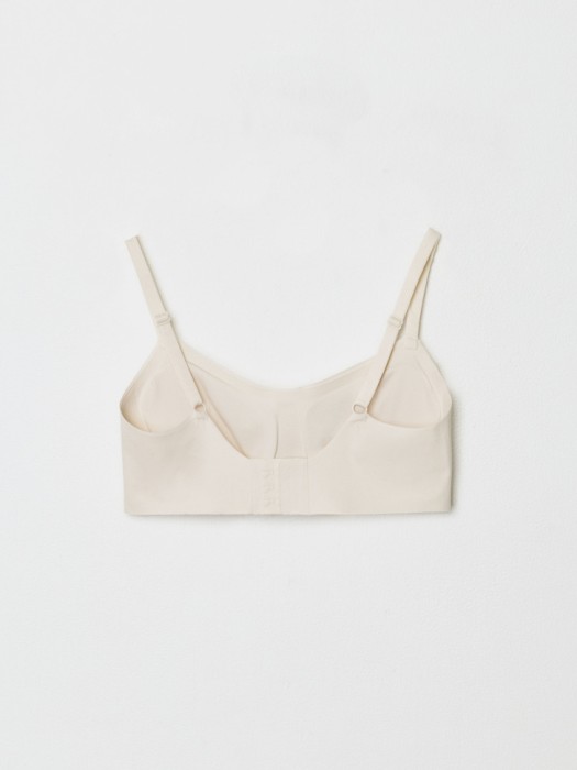 бюстгальтер из бархатистой микрофибры от бренда sela вид слева