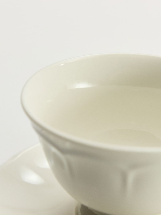 чайная пара из костяного фарфора по цене 999 руб вид справа