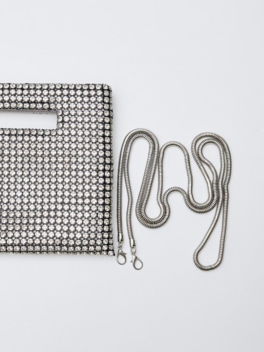 cумка кроссбоди из страз по цене 3599 руб вид справа