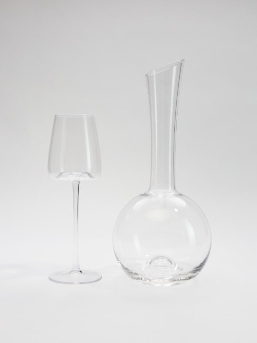 декантер для вина от бренда sela вид слева