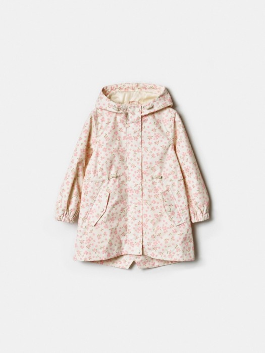 демисезонный плащ для девочек из россии вид сбоку