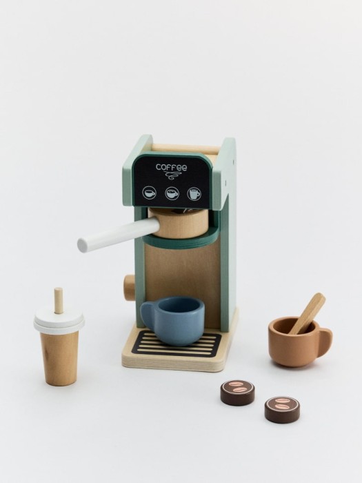 деревянный игрушечный набор «кофемашина» для детей 4610517251589 фотография