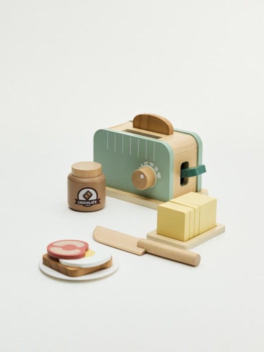 деревянный игрушечный набор «тостер» для детей 4610517251534 фотография