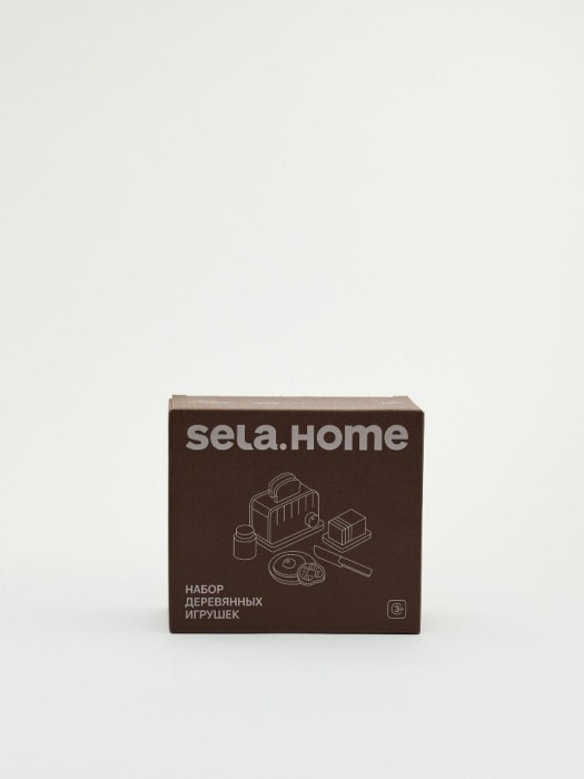 деревянный игрушечный набор «тостер» для детей по цене 3599 руб вид справа