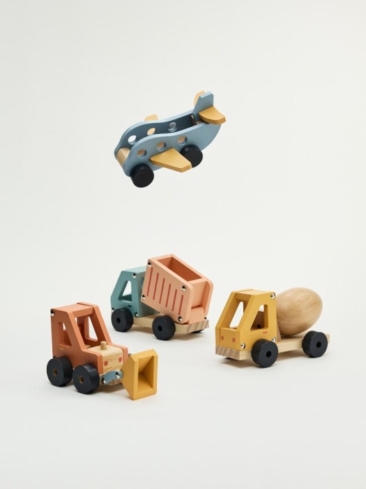 деревянный игрушечный набор «транспорт» для детей 4610517251527 фотография