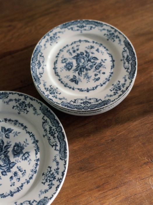 десертная тарелка из фарфора с цветочным узором 4610517650580 фотография
