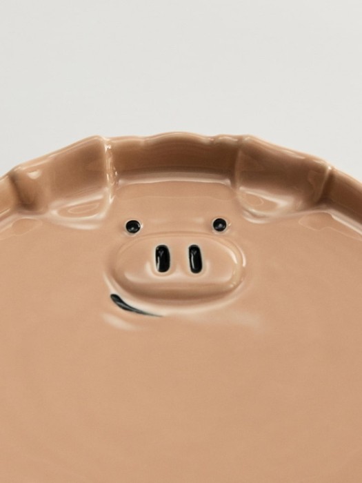 детская десертная тарелка из фарфора от бренда sela вид слева