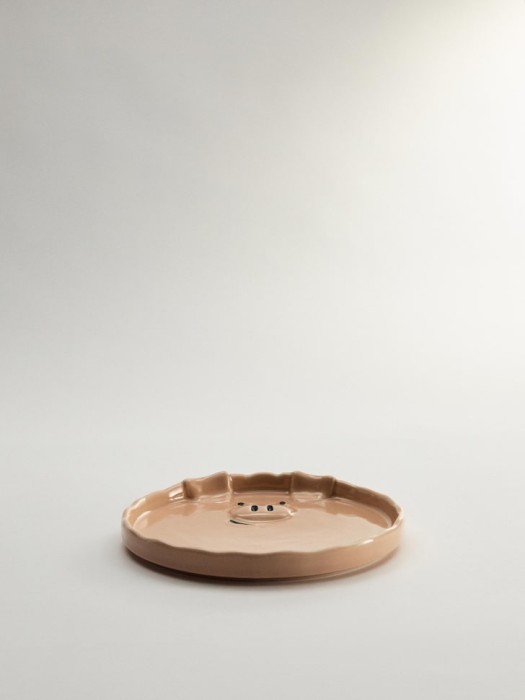 детская десертная тарелка из фарфора по цене 1599 руб вид справа