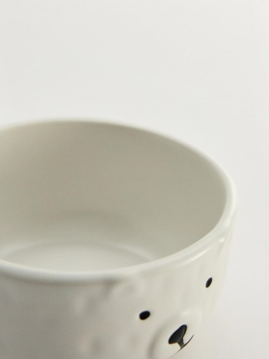 детская глубокая тарелка из фарфора из россии вид сбоку