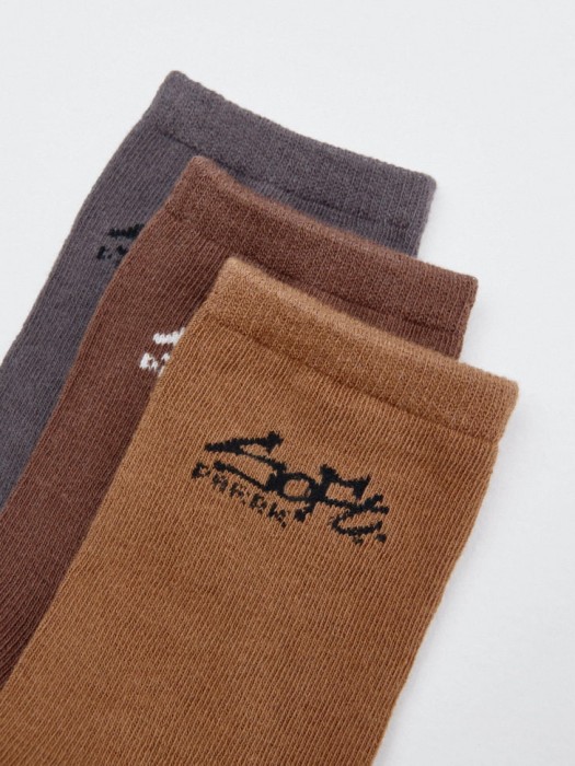 детские носки с рисунком от бренда sela вид слева