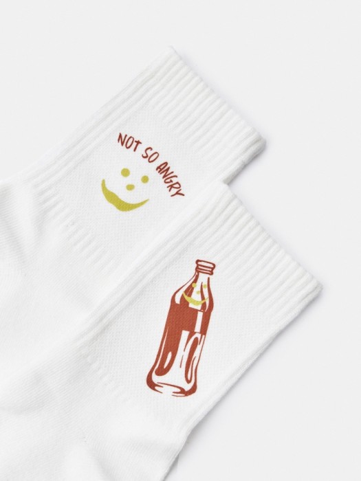 длинные носки с принтом для мальчиков из коллекции art people от бренда sela вид слева