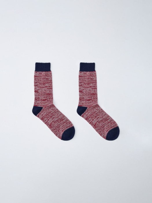 длинные вязаные носки из смесовой шерсти 4680798790909 фотография