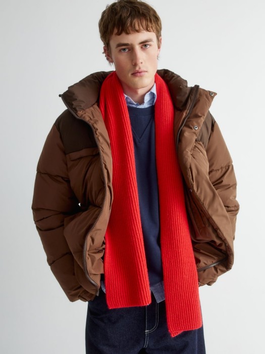 длинный вязаный шарф 4680798368191 фотография