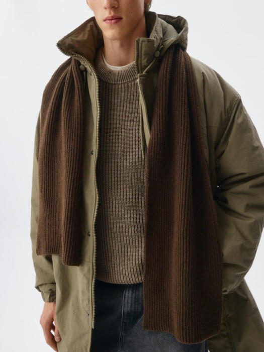 длинный вязаный шарф 4680798368207 фотография