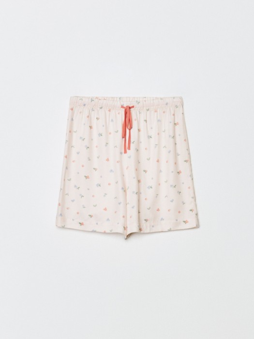 домашние шорты из струящейся вискозы с принтом 4610517324498 фотография