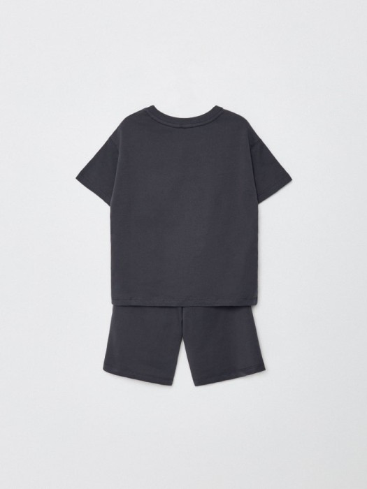 домашний комплект из футера для мальчиков из россии вид сбоку