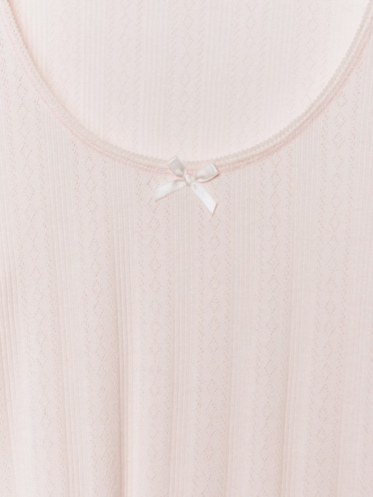 домашний лонгслив с рельефным узором из хлопка спереди