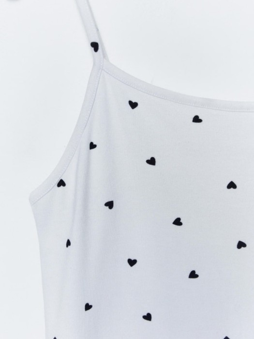 домашний топ из смесового модала из хлопка спереди