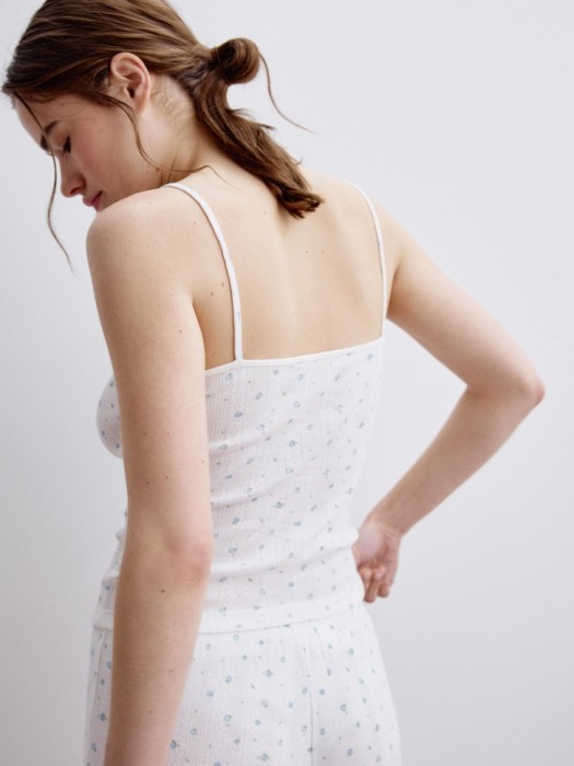 домашний топ из трикотажа с рельефным узором по цене 1399 руб вид справа